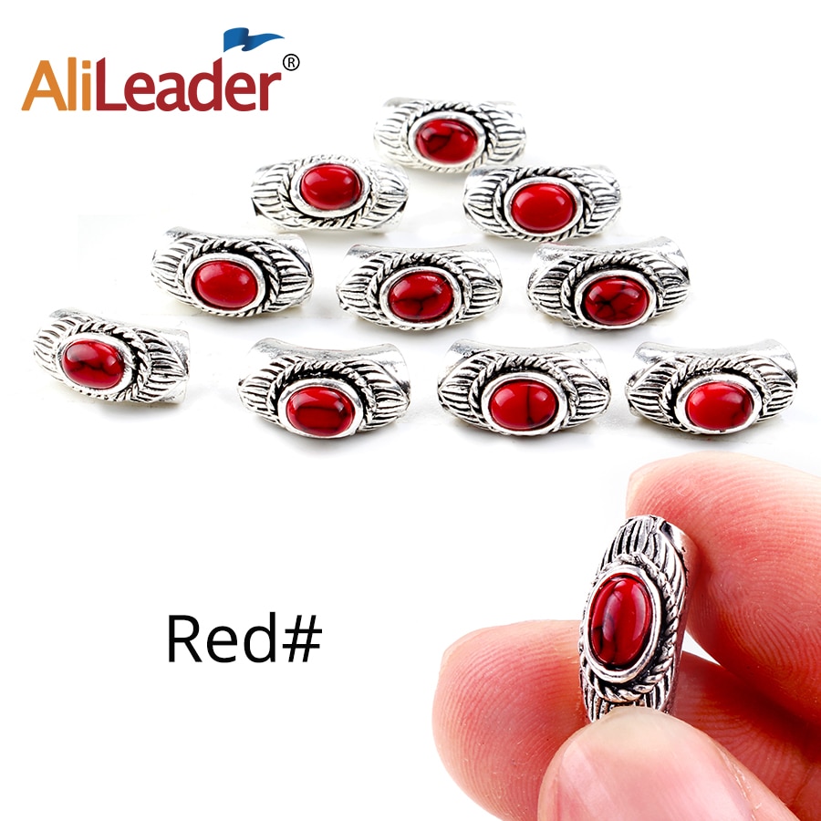 Accesorios para el cabello, anillos para el pelo, de Metal para Dreadbeads microanillos, Micro anillo de 7Mm para extensiones de cabello, 10 unids/lote