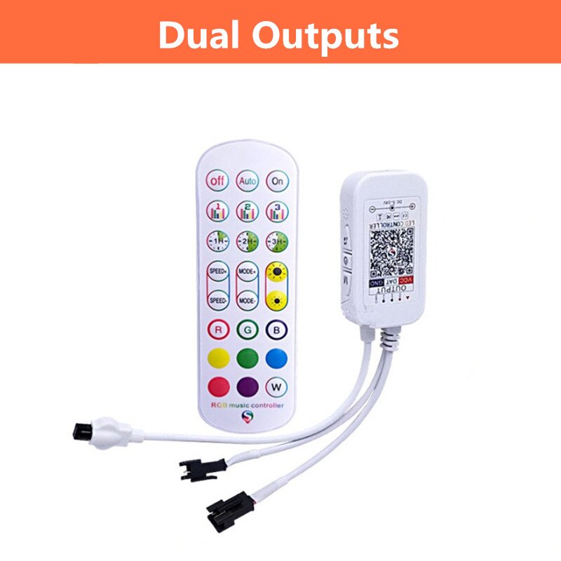 SP611E WS2812B WS2811 Controller Per Strisce LED Musicali - Foto 10