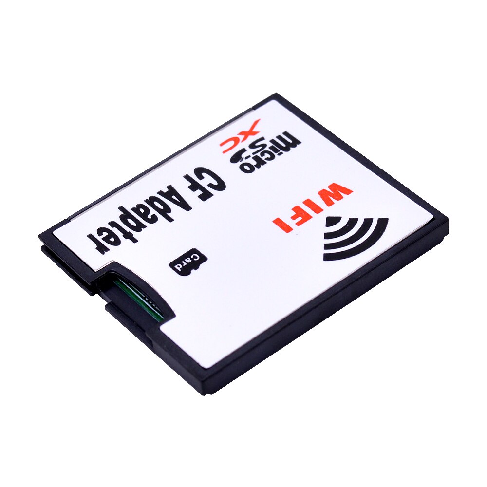 CHIPAL WIFI TF Micro SD to CF Adapter MicroSD Micro SDXC SDHC Type I Compact Flash Card Reader Converter for Digital Camera