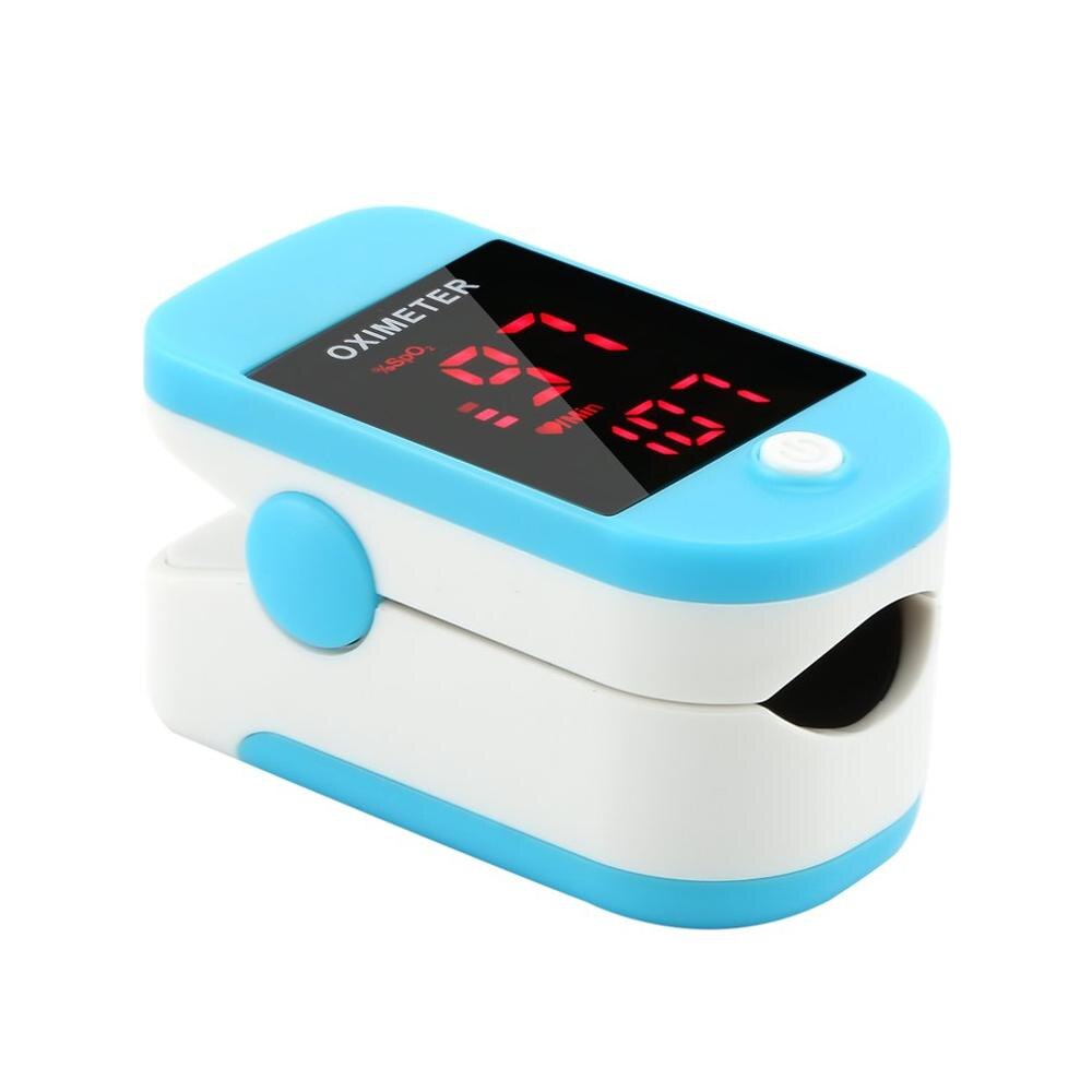 Oksymeter fingerklips digital fingerklips pulsoksymeter blodoksygenfinger bærbart måler helseoksymeter
