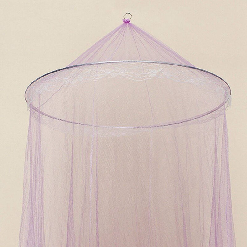 Klamboe Klamboe Klamboe Hemelbed Luifel Voor Dubbele Bedden Insect Netto Paars