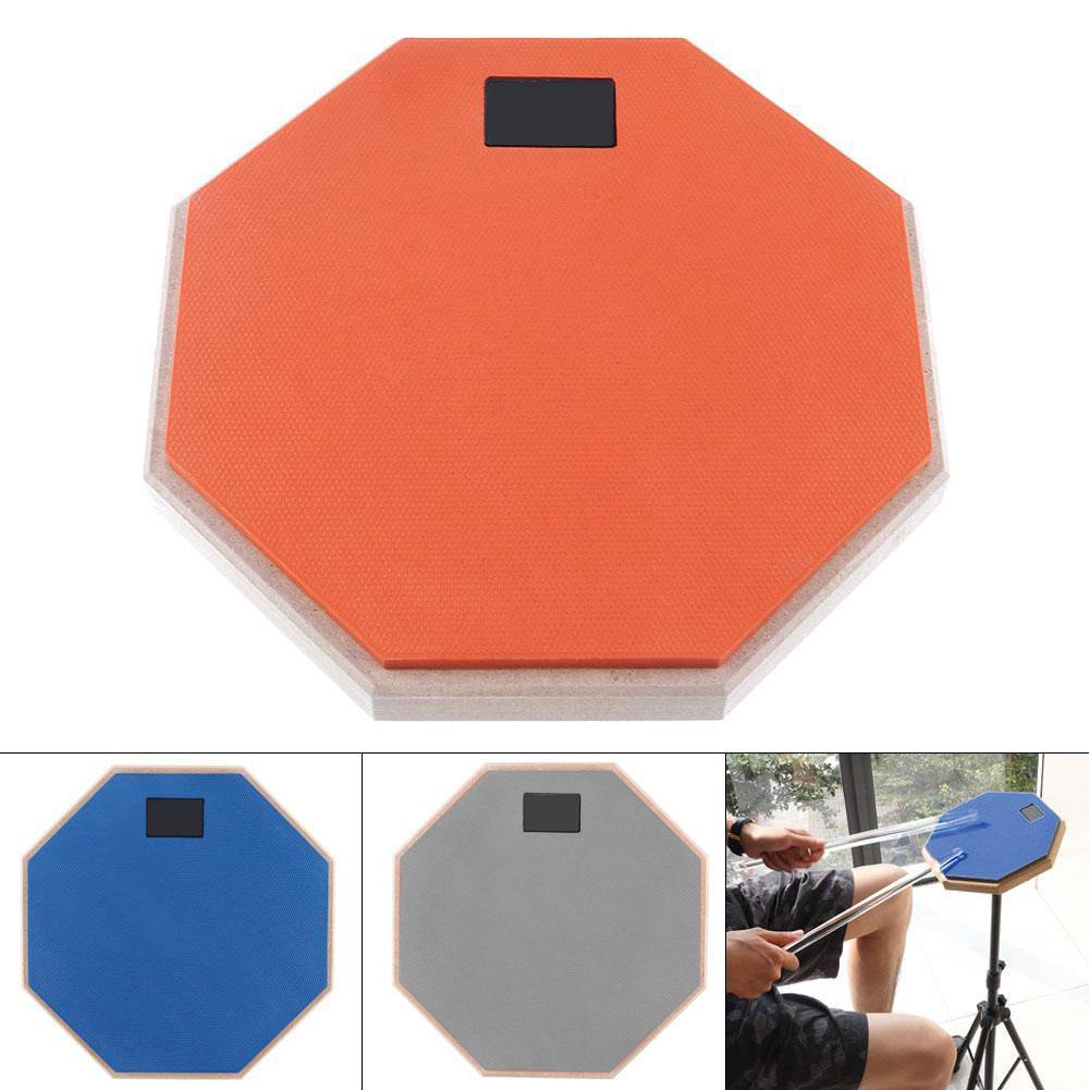 impostato di pratica per batteria muta impostato di batteria per allenamento in gomma per batteria muta in legno con supporto per esercizio di batteria jazz