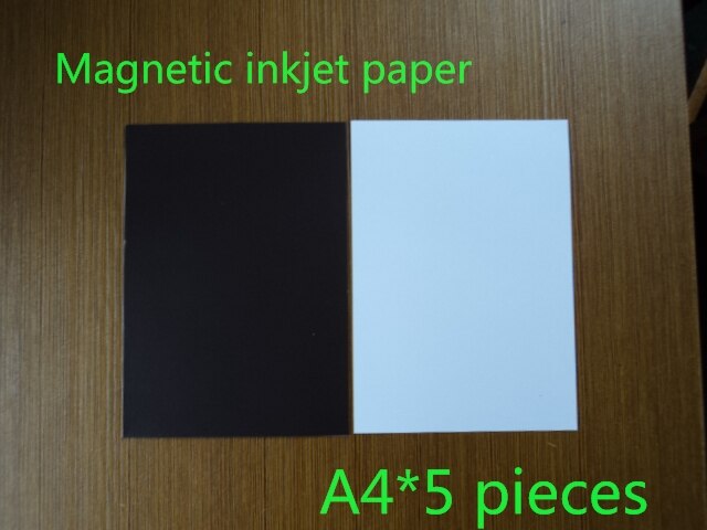 A4 5 stuks sample Inkjet Magnetische inkjet Papier Matte/Glanzend oppervlak avaiable