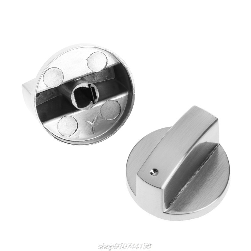 2Pcs Switch Gas Stove Parts Metal Knob Cooker Oven Kitchen Control Universal N30 20
