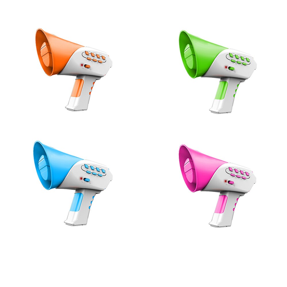 Funny Mini Horn Girls Boys Voice Change 5 Music Voice Changer Robot Education Toys Gadget Multicolor Optional Happy