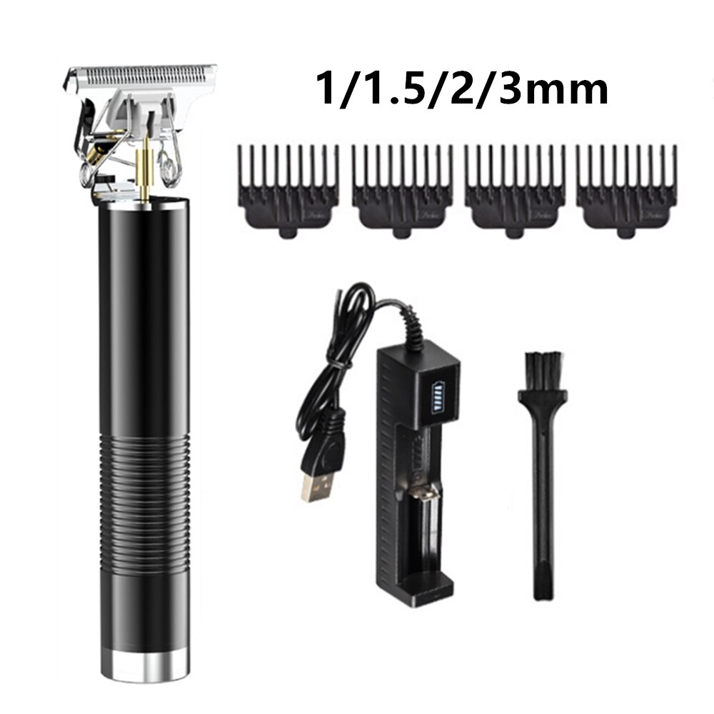 Hair Trimmers USB Rechargeable Hair Clipper Barber Trimmer Beard Trimmer Cutter Haircut for Men Styling Tool: 110388