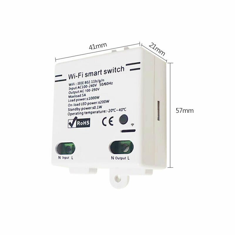 Smart Home WiFi Wireless Switch Module For IFTTT echo google home nest Control