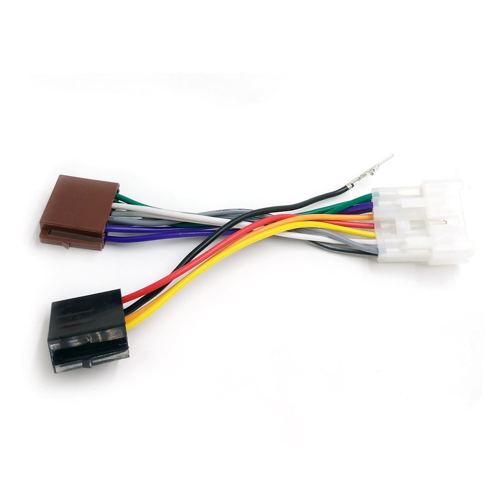 Biurlink Car Stereo Changer ISO Harness Wire Cable Adapter for Suzuki Alto Grand Vitara Liana for Subaru Justy