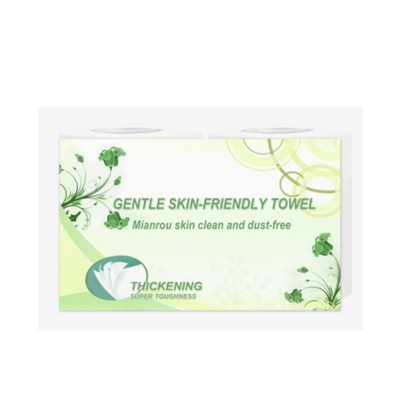 2 Rolls Toilet Paper Bulk Bath Tissue Bathroom White Soft 4 Ply 50g/Roll