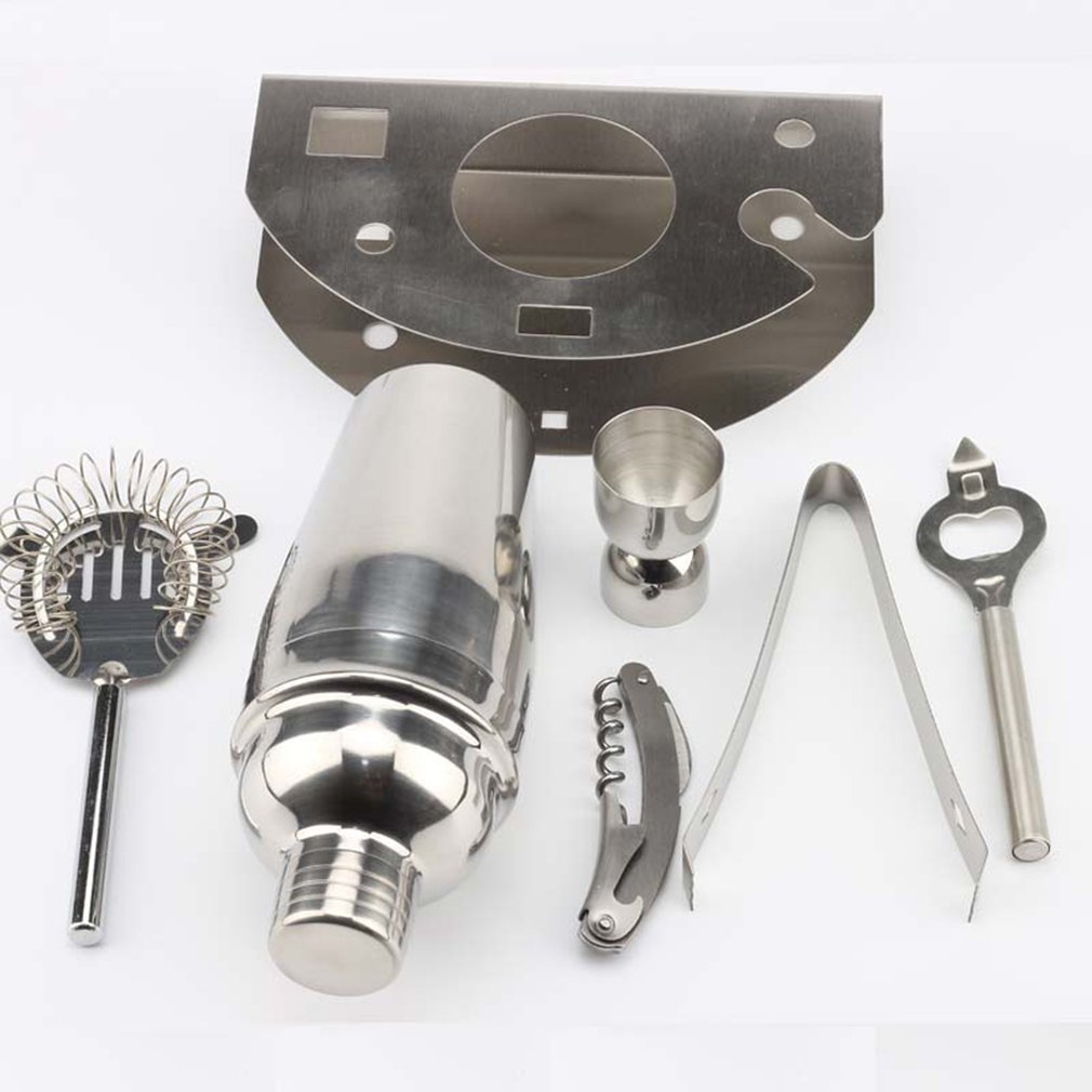 12 pezzi In Acciaio Inox Cocktail Shaker Mixer Vino Martini Boston Set Bar, Utensili E Accessori Kit Per Bartender Drink Party Bar 350-strumenti 750ML
