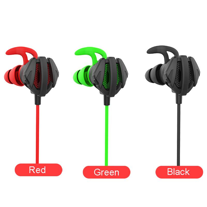 For PS4 Xbox One Nintendo Switch PUBG PC 3.5mm Wired Dynamic Gaming Earphones with Dual Mic Volume Control Gamer Headset Earbuds