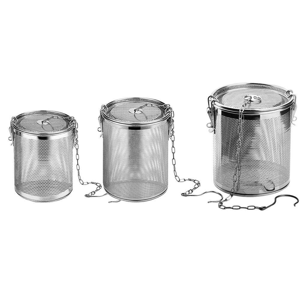 Krydderisier med fint net 304 stk. tekugler i rustfrit stål til te, urter, suppe, krydderier, kaffefilter, køkkenredskab