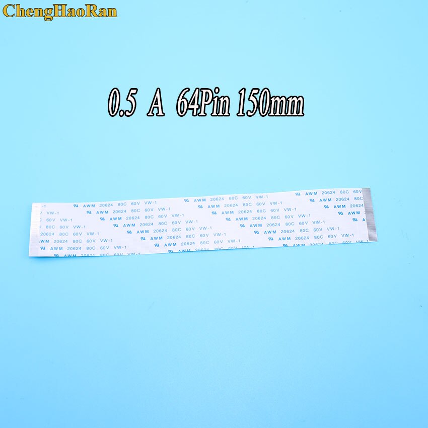 Chenghaoran 64 pin 64p 15cm fladt fleksibelt kabel ffc fpc lcd kabel 0.5mm 150mm længde samme side 64 pin a-type