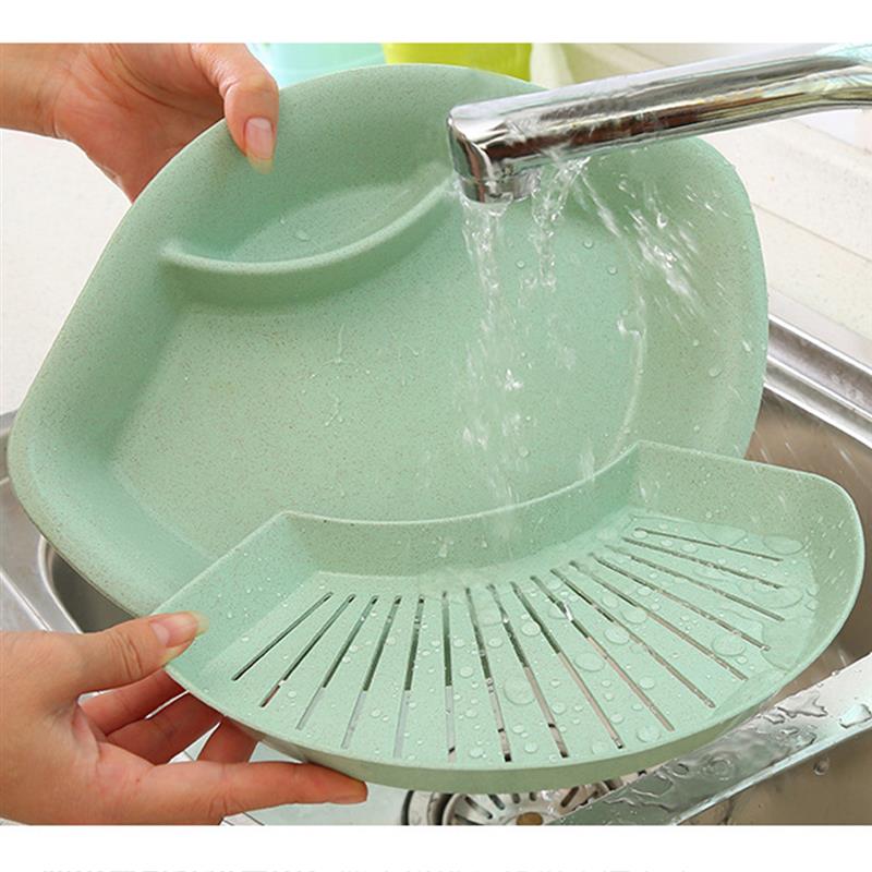 Talerz z tworzywa sztucznego samozasysający talerz kluski talerz na owoce z octem