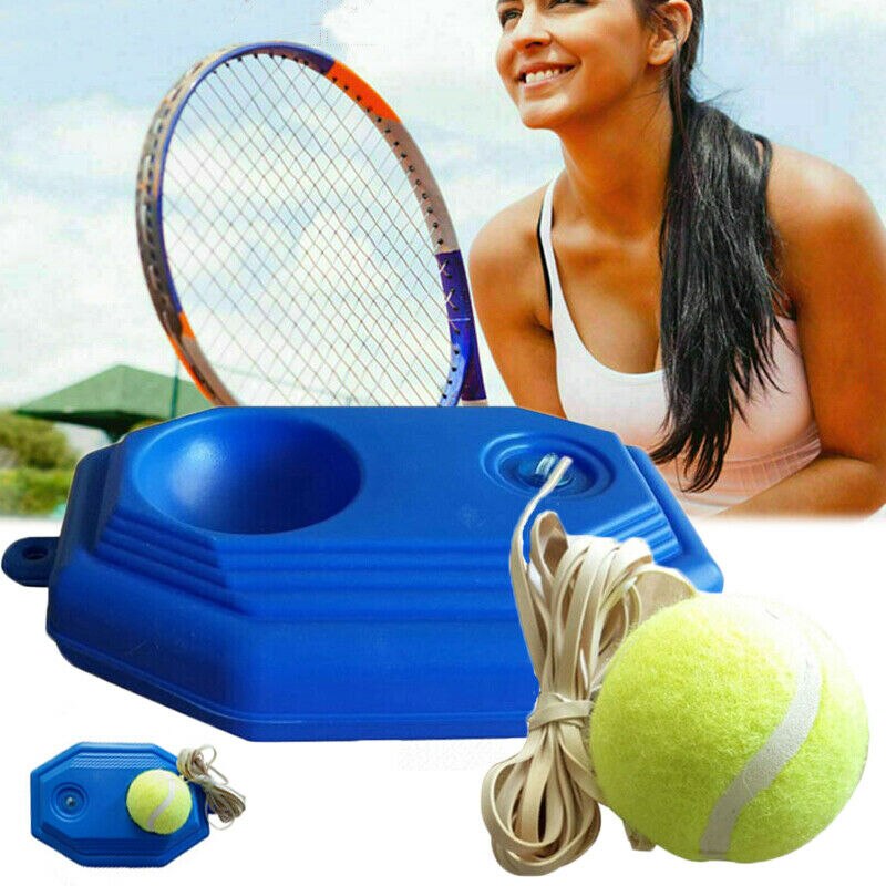 Tennisboll singlar träning övningsbollar ryggbastränare självstudieverktyg