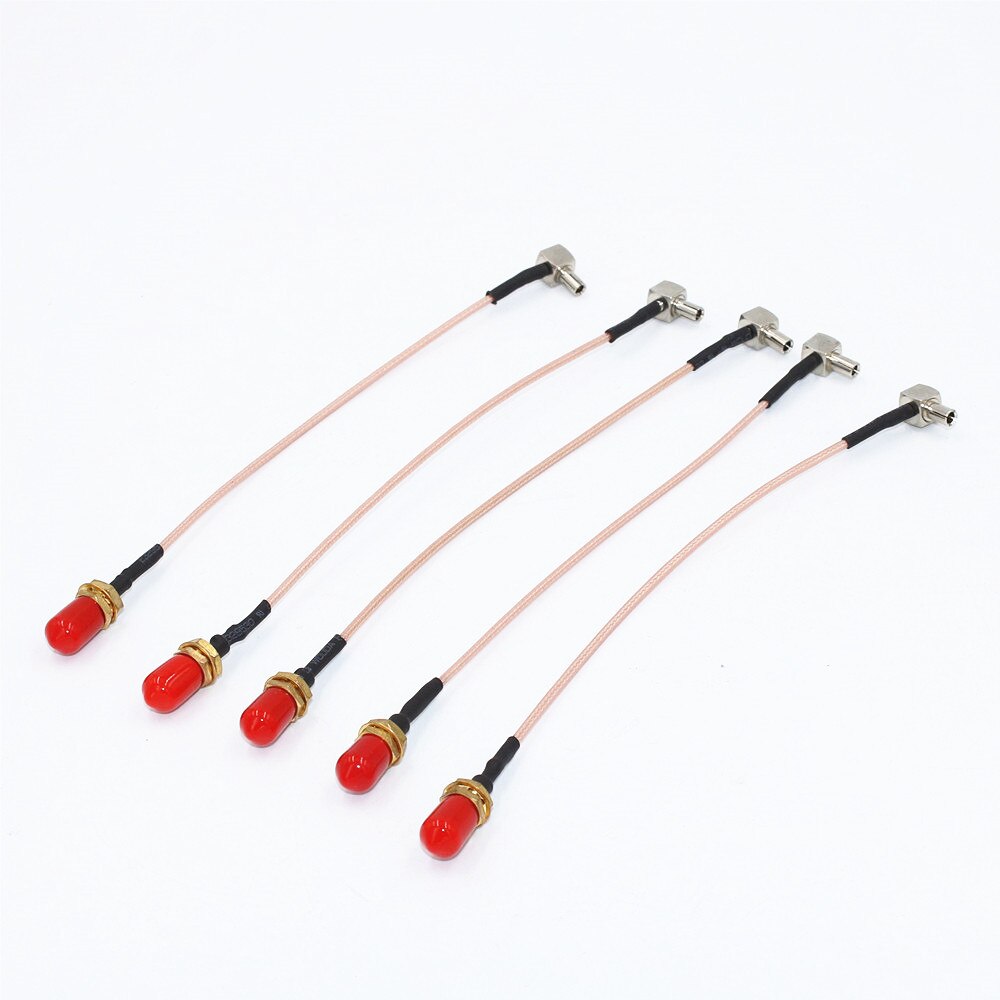 5 stks/partij 3G 4G antenne SMA Vrouwelijke naar TS9 Connector Splitter Combiner RF Coaxiale Pigtail Kabel voor 3G 4G Modem router Antennes