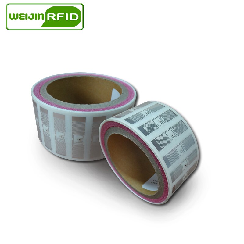 Uhf rfid tarratunniste alien 9610 upotus 915 mhz  c1 868m 860-960 900 3 2 18000-6c rfid-tunnisteet etiketti