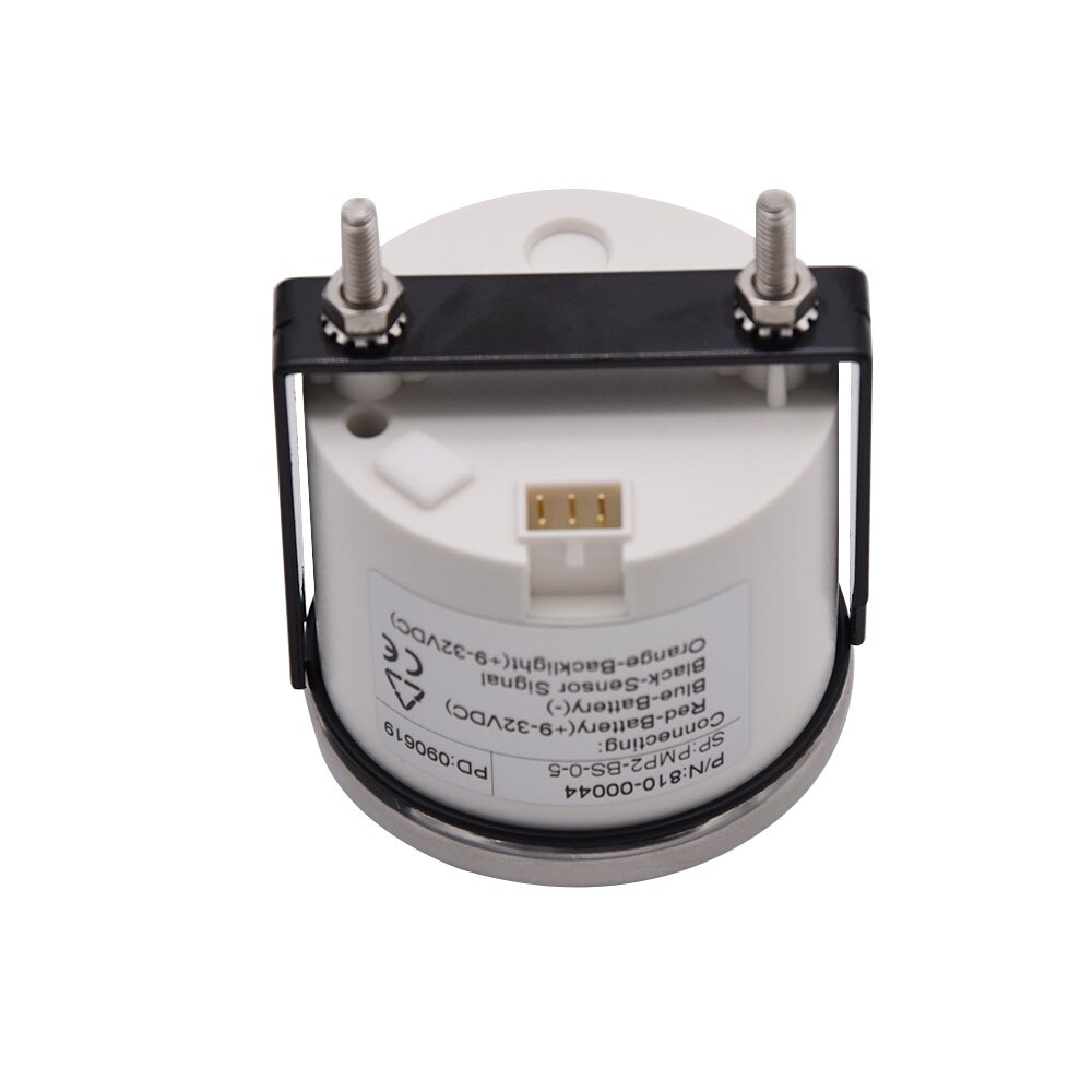 Manomètre universel de pression d'huile, 52mm 12V 24V, capteur de pression d'huile de moteur de voiture et de bateau, 0-5 Bar/0-10 Bar, M10