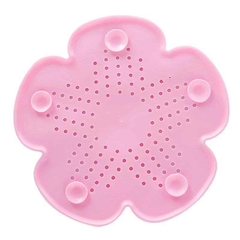 Blumen form Küchen spüle Abfluss Silikon Haar fänger Bad Stopper Siebe Dusch abdeckung Waschbecken Filter Boden ablauf