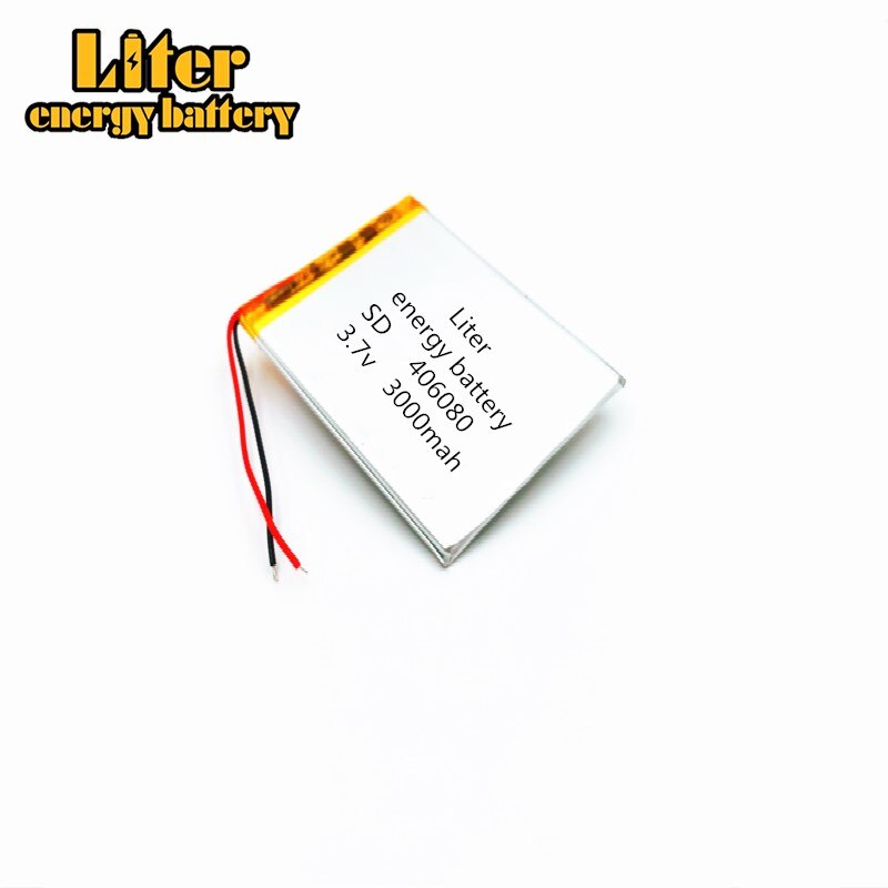 Liter energy battery 406080 3.7V 3000mah tablet battery with Protection Board For VX787 VX530 VX540T VX585