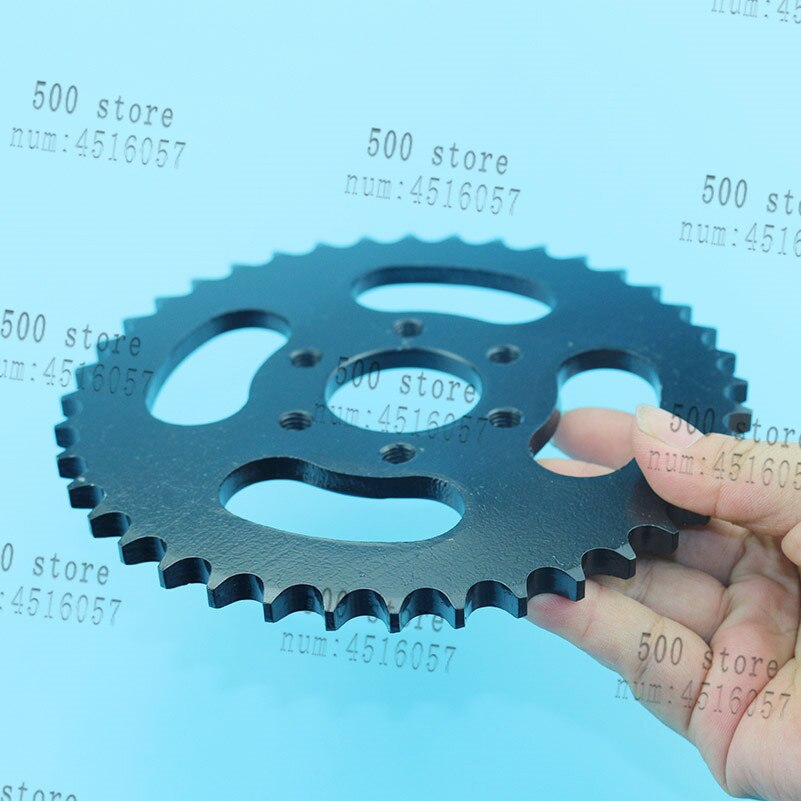good Black Steel sprocket 428 40T tooth 37 mm 6 hole rear chain sprockets for 4 wheel ATV Motorcycle