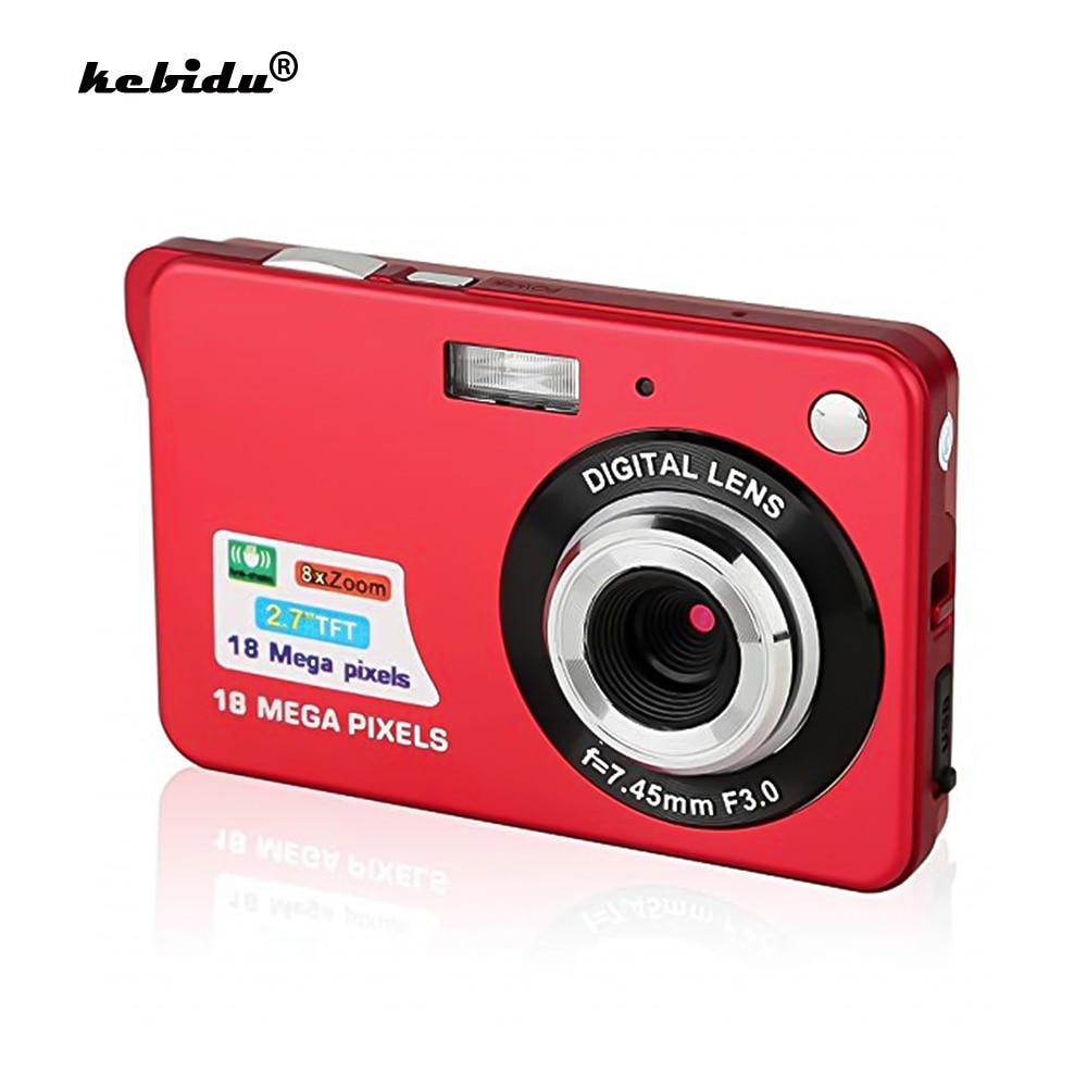 Kebidu 2,7 ''TFT LCD Digital Video Kamera Camcorder HD 720P 18MP mit 8X Digital Zoom Anti-shake CMOS Sensor Für Mädchen Junge