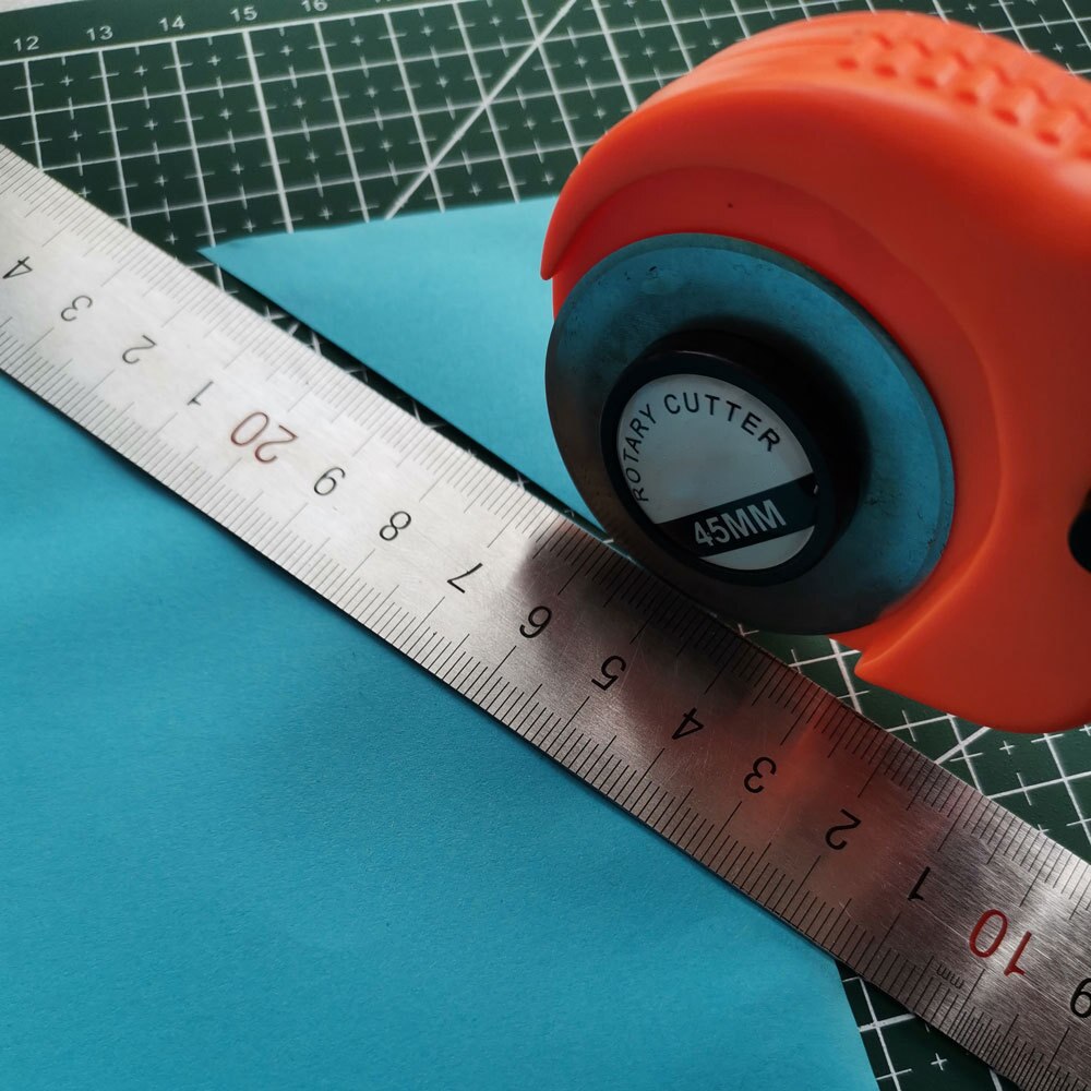 45mm Rotary Cutter Set Blades Fabric Circular Quilting Cutting Patchwork Leathercraft Sewing Tool Quilter Leather Cutter