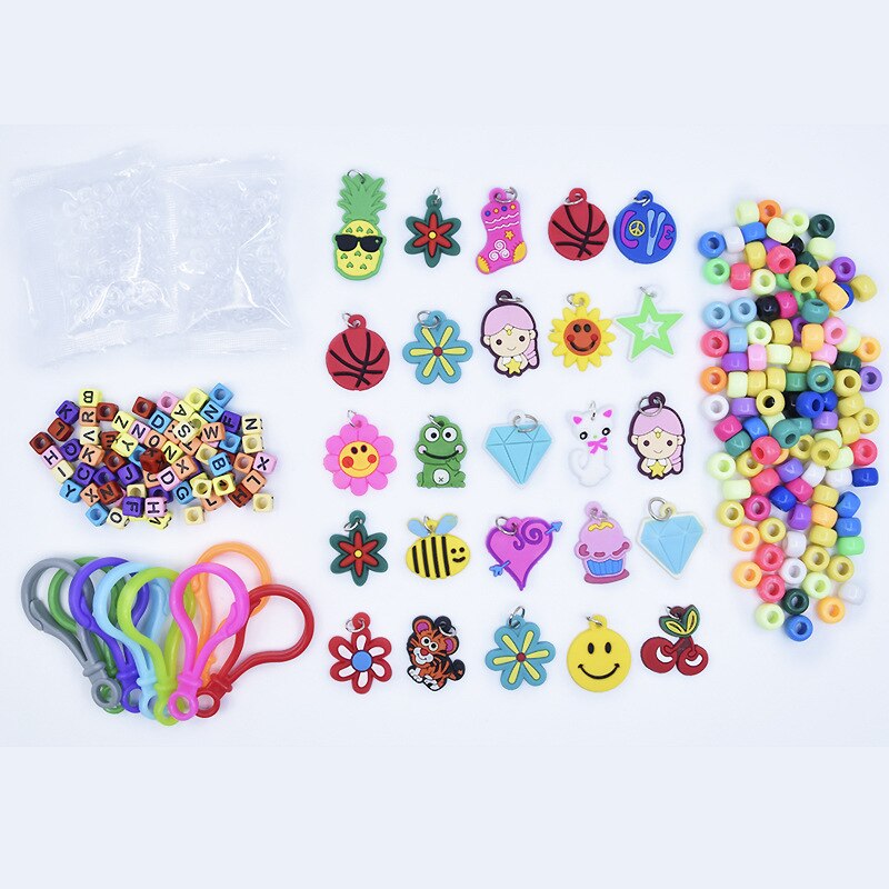 Caja de bandas de goma de colores para de niñas, juego de pulseras para hacer Creavie DIY 5000-10000 unids/set