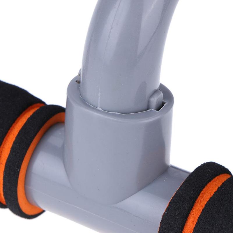 1 par Push Up soporte de barra Pushup Board ejercicio entrenamiento pecho barra esponja ejercitador con sujeción para las manos equipos de Fitness
