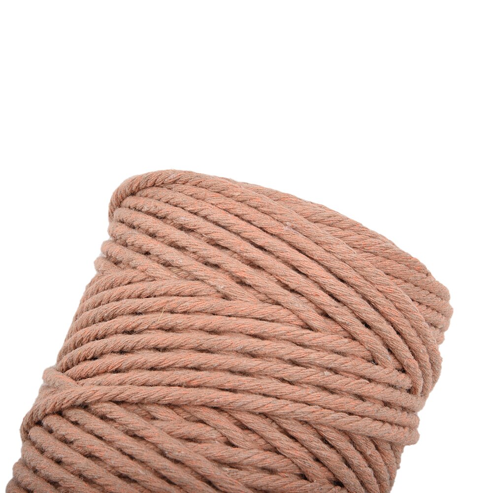 Pure Natural Cotton Rope Color Craft Lace Yarn Rop... – Grandado