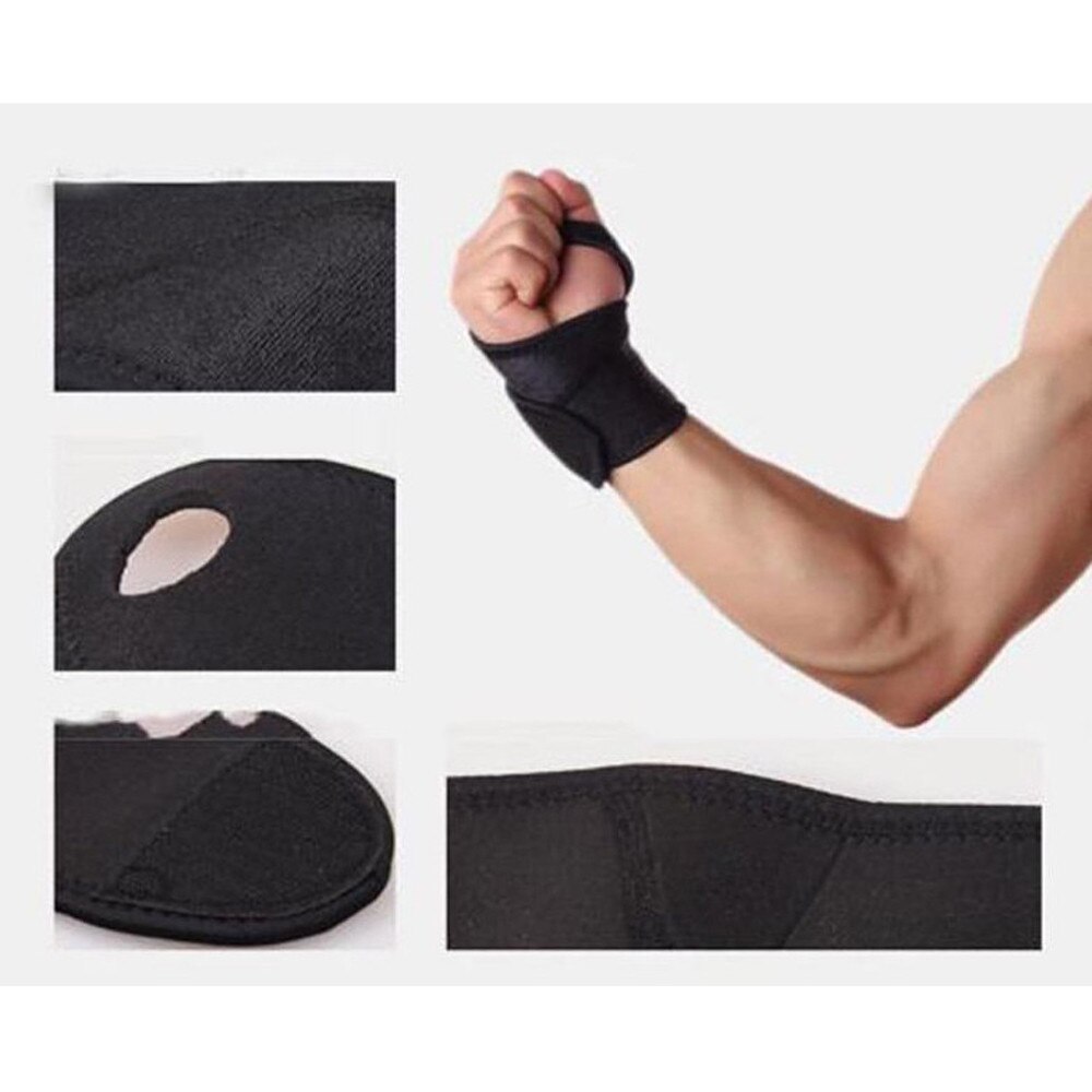 1 Pc Verstelbare Polsband Wrist Brace Ondersteuning Guard Protector Spalk Fracturen Carpaal Tunnel Sport Verstuiking Polsbandjes # P4