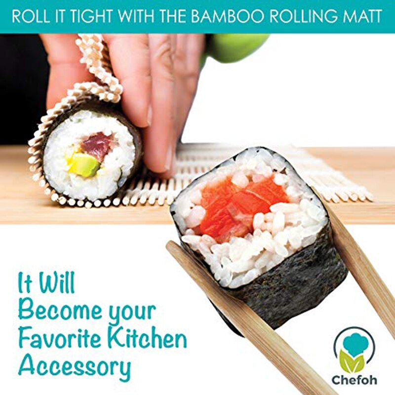 DIY Sushi Maker Set Machine Rice Mold Bazooka Roll... – Grandado