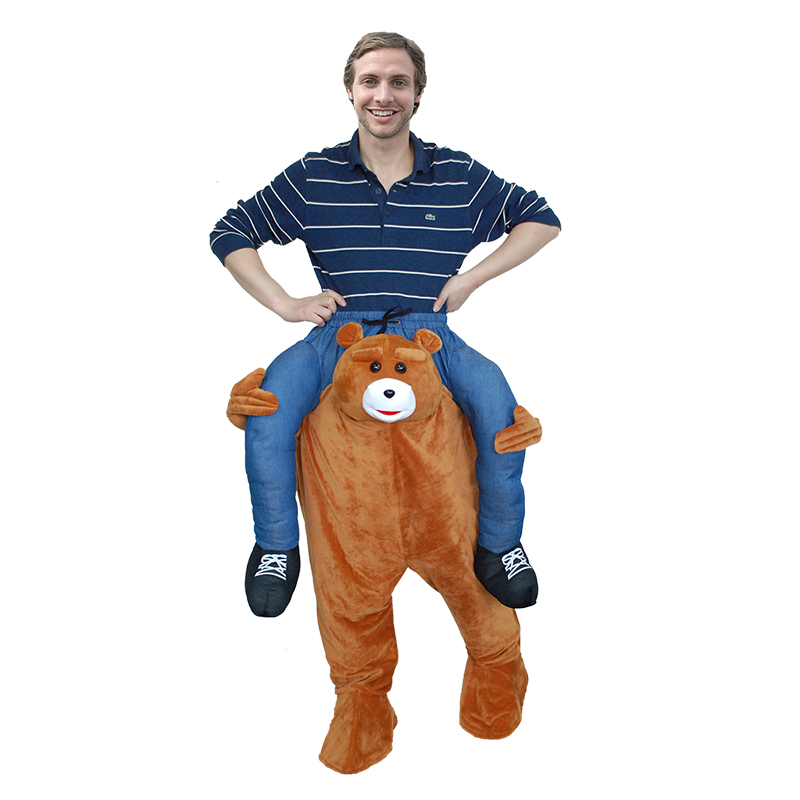 Adult Unisex Mascotte Kostuum Kostuum Dier Grappig Fancy Dress Cosplay Broek Bevestigd Valse Menselijk Benen: LH007