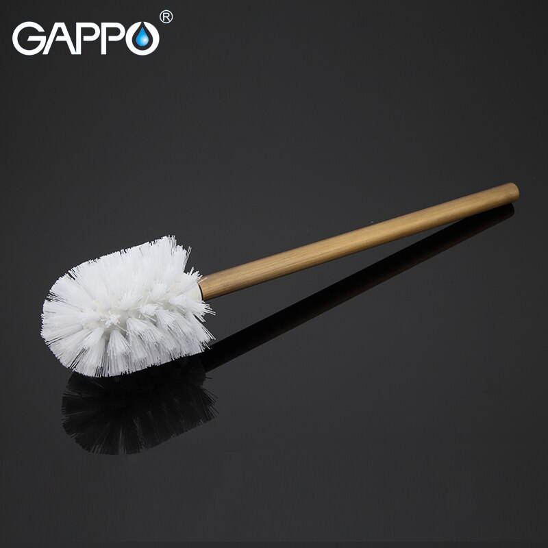 GAPPO Rvs Wc Borstel Houders Wall Mount Enkele Borstel Cetamic bekerhouders Antieke Toiletpot Badkamer Hardware set