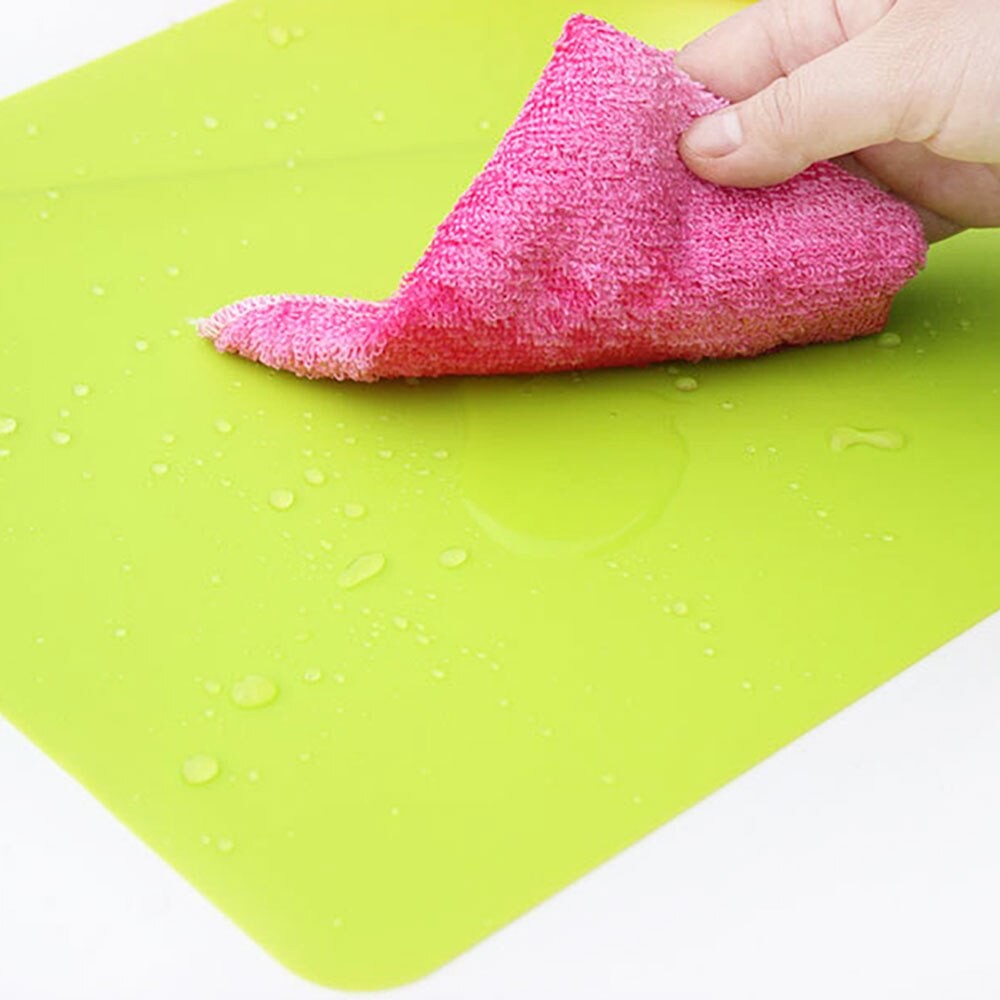 Silicone World Siliconen waterdichte placemat Tafelmat Warmte-isolatie Antislip Wasbaar Duurzaam voor keukeneetgereedschap