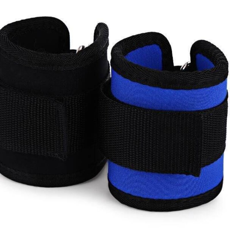 1 paio Fitness fibbia alla caviglia allenamento gamba Fitness anello alla caviglia Leggings fibbia cinturino alla caviglia fascia elastica accessori corda
