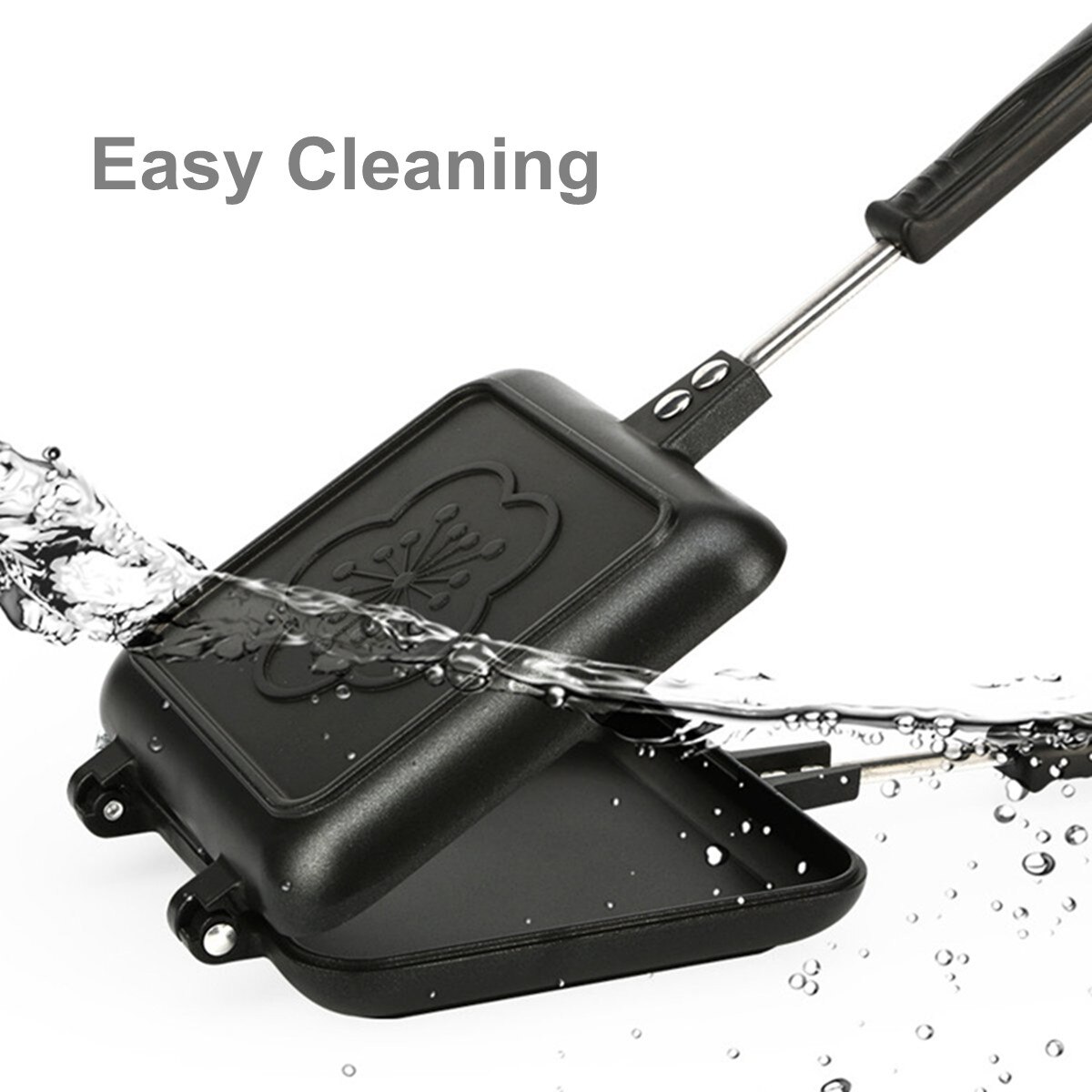 Haushalt gas nicht-stick braten pan Brot toast dop... – Vicedeal