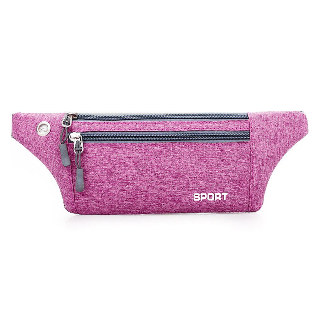 Vrouwen Multifunctionele Zakken Outdoor Sport Leisure Messenger Taille Packs Bag Tassen Voor Vrouwen Crossbody # P30: Roze