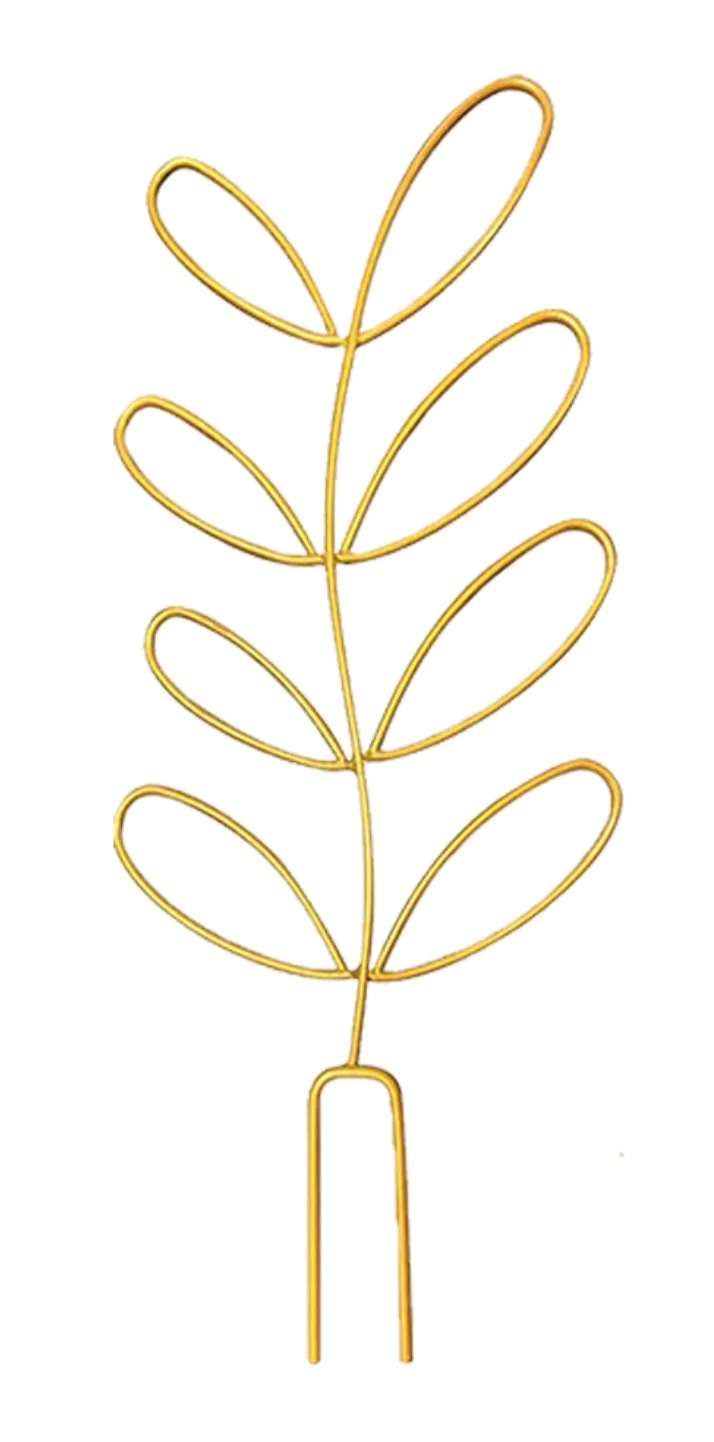 Metall gitter für Kletter pflanzen Ich bin Garten, Pflanzen kletter Regal Topfpflanzen Gold gitter unterstützen Garten bedarf: S / Silber