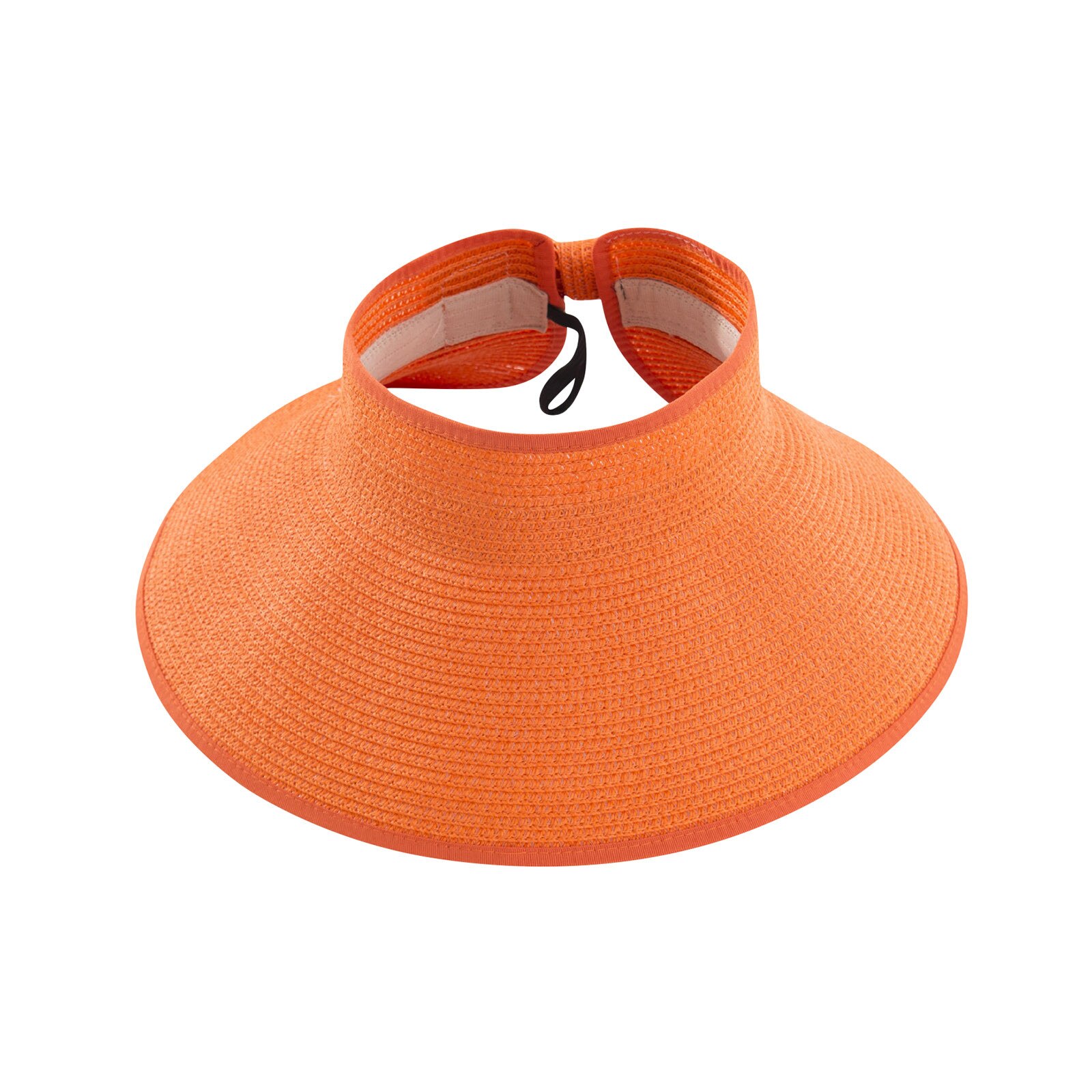 Foldable Wide Brim Floppy Girls Straw Hat Sun Hat Beach Women Simple Summer Hat Uv Protect Travel Cap Lady Cap Female L5: B