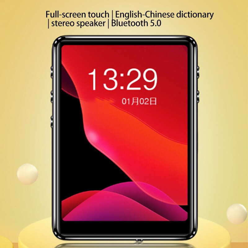 IQQ Full Sn MP3 Bluetooth Player Student MP4 Walkman English Dictionary Version MP5 Ultra-Thin 2.5 Inch