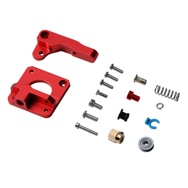 Ender 3 3d printer direct drive plate uppgraderingssats för creality ender -3,  ender 3 pro, cr -10, cr -10s direct extruder adapter platta: Endast extruder