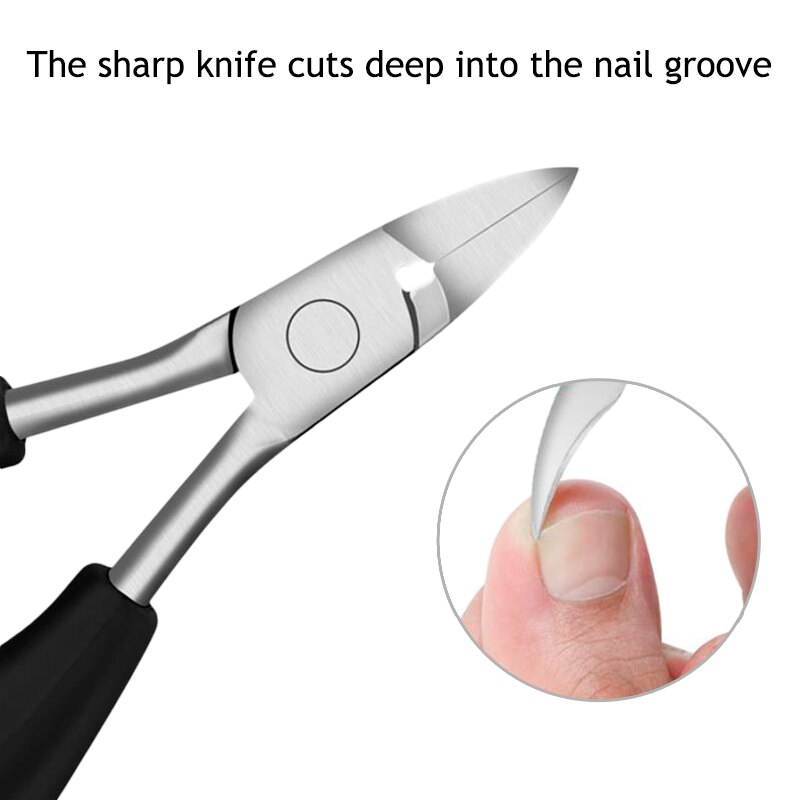 Nail Cuticle Scissors Fingernail&amp;Toenail Nail Clippers Toenails Nippers Dead Skin Remover Manicure Tool Pedicure Trimming E0002A
