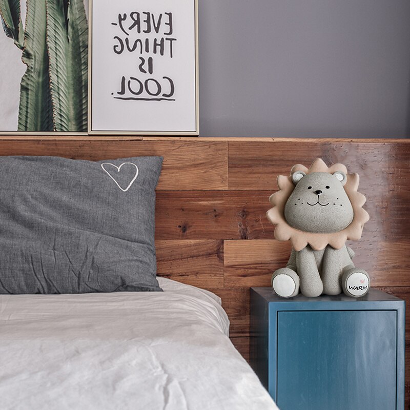 Nordic Stijl Leeuw Spaarpot Grote Jongen Kind Slaapkamer Decoratie Creatieve Persoonlijkheid Leuke Spaarpot Decoration3DCXH34