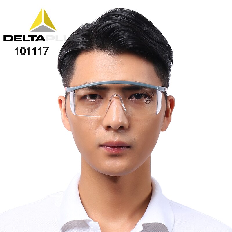 Delta Plus 101117 Transparant 101113 Grijs Veiligheidsbril Anti-Shock Beschermende Bril Anti-Uv Goggle
