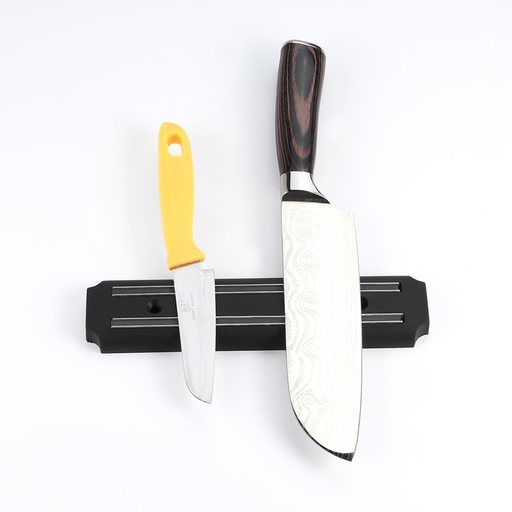 soporte magnético de pared para cuchillos, tijeras de almacenamiento, estante de Chef, organizador de tiras magnéticas, utensilios de cocina prácticos, barra organizadora para Pub