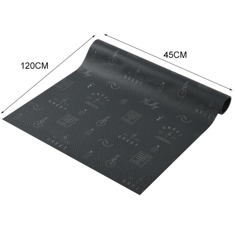 1 Roll Drawer Mat Oil-proof Moisture Kitchen Table Shelf Liner Waterproof Mats Cupboards Pad Cheapest Drawer Mat: 04