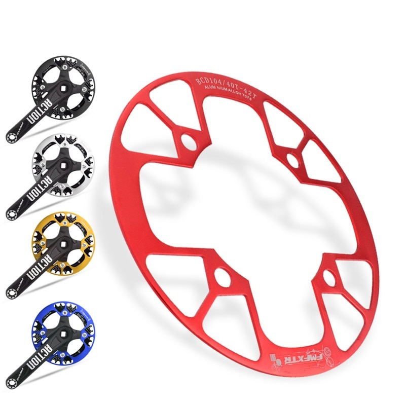 104BCD MTB Fahrrad Kettenblatt Schutz Abdeckung 32T/34T 36T/38T/40T/42T Fahrrad Kettenrad Kurbel Schutz Kettenblatt Schutz