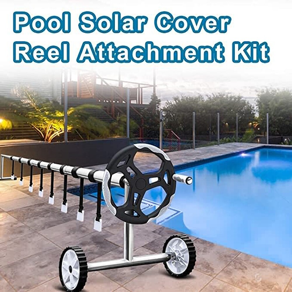 24Pcs Zwembad Solar Cover Reel Bevestiging Bandjes Set Voor In De Grond Zwembad Solar Deken Cover Rollen Bandjes