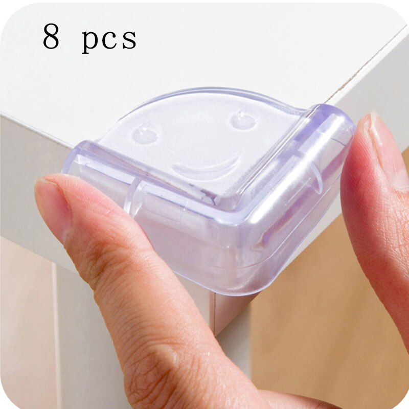 8 stuks Baby Veiligheid Producten Kind Kids Veiligheid Baby Proof Plastic Tafel Hoekbeschermer Rand Bescherming Guard Beveiliging hoek: 8 pieces